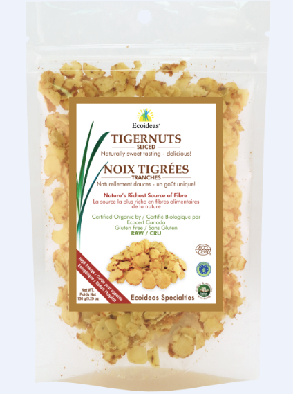 Ecoideas Raw Organic Sliced Tigernuts (150g) - Lifestyle Markets